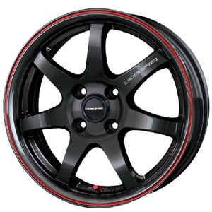 TOYO PROXES Sport2 205/50R17 CROSS SPEED CR7 グロスガンメタ+レッドライン 17インチ 7J+47 4H-100 4本セット