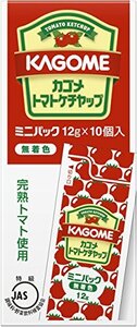 カゴメ トマトケチャップミニ (12g×10本入)×3個