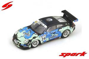 ■限定300pcs. スパークモデル 1/43 2010 ポルシェ911 (997) GT3カップ #24 J.イクス Bクラスチャンピオン