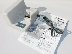 【送料無料】Panasonic 電動アシスト自転車のバッテリー充電器 NKJ033 説明書付き リチウムイオン 中古 動作おそらくOK