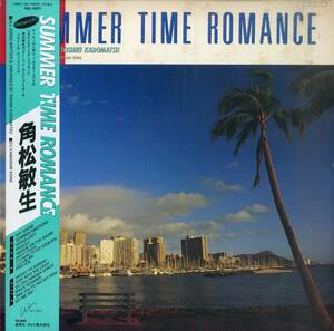 A00595690/LP/角松敏生「Summer Time Romance (1984年・RAL-8813・アーバンファンク・FUNK・ライトメロウ)」