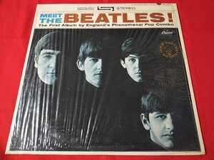 US盤【Meet The BEATLES！】美盤！アップル・タイプ2　オリジナル・マスター音源