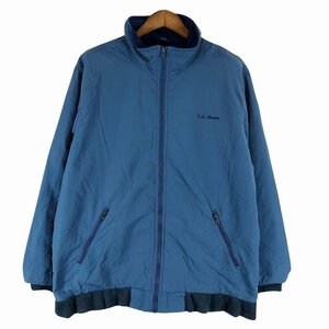 SALE// 90年代 L.L.Bean エルエルビーン WARM-UP JACKET ナイロン ジャケット アウトドア キャンプ ブルー (メンズ - XL相当) P0245