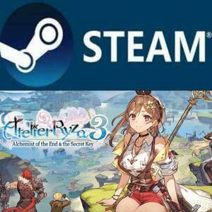 ライザのアトリエ３ ～終わりの錬金術士と秘密の鍵～ ATELIER RYZA 3: ALCHEMIST OF THE END & THE SECRET KEY STEAM コード