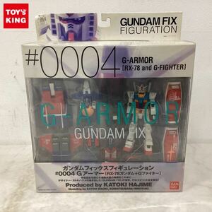 1円〜 破損 GUNDAM FIX FIGURATION/GFF #0004 機動戦士ガンダム Gアーマー［RX-78 ガンダム＋Gファイター］