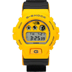 Supreme The North Face CASIO G-SHOCK Watch DW-6900 シュプリーム ノース フェイス カシオ Gショック イエロー 黄