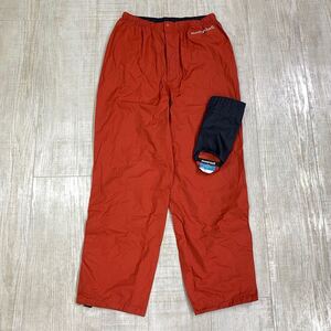  montbell Rain Trekker Pants モンベル レイン トレッカー ブリーズ ドライテック メンズ パンツ 1128460 SIZE S パプリカ カラー 610