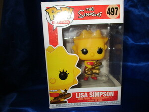 希少★入手困難/FUNKO/POP/ザ・シンプソンズ【LISA-SIMPON】*497