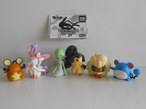 ★Kwc30JzポケモンXYフェアリーいっぱいコレクション全6種マリル♂TAKARATOMYARTS♀200円〓017296_c