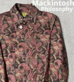 ⭐️美品 Mackintosh Philosophy 総柄コート