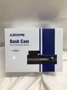 【ドラレコ】 AZDOME Dash Cam ドライブレコーダー M300 WiFi 小型 モニターレス フロント リア 駐車監視 未開封 