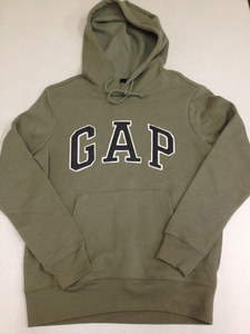 ●GAP●人気のロゴパーカー●XXS●新品●カーキ●ギャップ●02