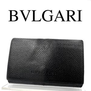 BVLGARI ブルガリ コインケース 小銭入れ ワンポイントロゴ レザー