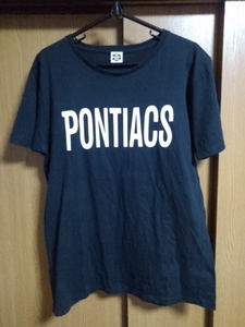 PONTIACS バックプリントTシャツ 黒 