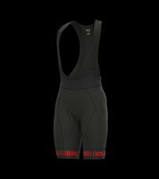 ale アレー STRADA BIBSHORTS ビブショーツ ブラックレッド Sサイズ 22S5528182044