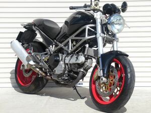 茨城 実働 現状 ドゥカティ DUCATI モンスター 1000 Sie S4 SIE MS4 ZDMM 外車 低走行 好調 美車 距離少ない カフェ レーサー 