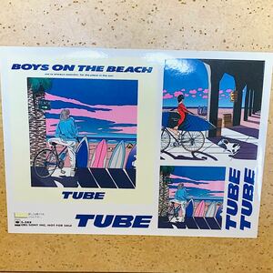 チューブ TUBE ボーイズ オン ザ ビーチ BOYS ON THE BEACH ステッカー シール LP付録 レコード付録