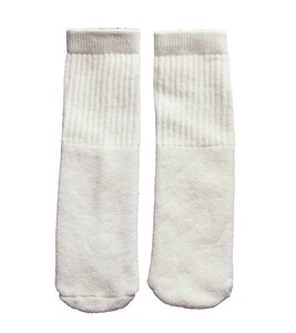 SkaterSocks ベビー キッズ 赤ちゃん 子供 ロングソックス 靴下 ソックス スケボー BABY-KIDS Classic White tube socks (10インチ)