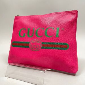 超美品!! 正規品 GUCCI グッチ クラッチバッグ セカンドバッグ レザー L28-22