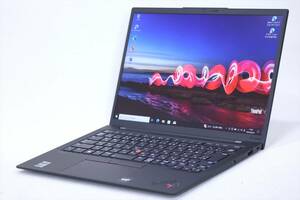 【即配】美品 2022年モデル WUXGA液晶 バッテリー良好 ThinkPad X1 Carbon Gen10 i5-1235U 8G 256G 14型 Win10 Office2019 Wi-Fi 6E