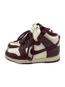 NIKE◆ナイキ/DUNK HIGH BURGUNDY/ダンク ハイ バーガンディ/24.5cm/BRD