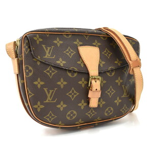 1円 ▼美品 LOUIS VUITTON ルイヴィトン ショルダーバッグ ジュヌフィーユMM M51226 モノグラム ブラウン▼E.Cme.s1-27