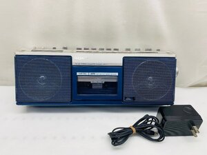 【通電確認】SONY　ソニー FM/AMステレオカセットレコーダー CFS-7 箱付き　レトロ アンティーク