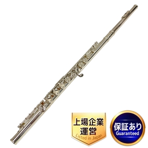 MIYAZAWA PB-602E Ag958 総銀 フルート 楽器 ケース付 中古 美品 T9027423