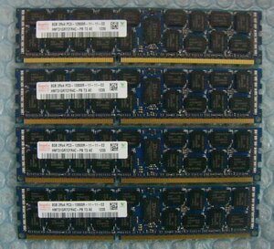 ag14 240pin DDR3 1600 PC3-12800R Registered 8GB hynix 4枚 合計32GB