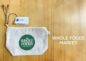 WHOLE FOODS MARKET ホールフーズ　ポーチ　ホールフーズマーケット　オーガニックコットン　ハワイ