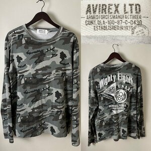 ★並品【名作 国内正規品 やや汚れ有】AVIREX LTD × M