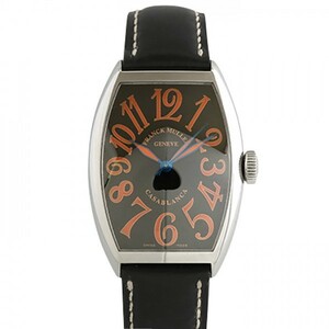 フランク・ミュラー FRANCK MULLER カサブランカ サハラ 5850CASASAHARA ブラック文字盤 中古 腕時計 メンズ
