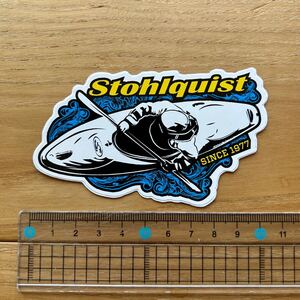 送料無料 ★即決 Stohlquist ステッカー ★ シール デカール アウトドア キャンプ ストールクエスト