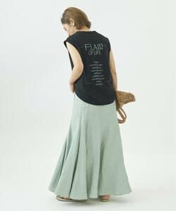 未使用 プラージュ Plage 美ライン リネンブレンド フレアースカート grace flare skirt 38 