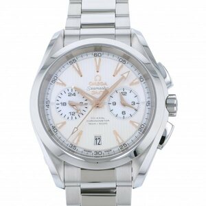 オメガ OMEGA シーマスター アクアテラ クロノグラフ GMT150M 43MM 231.10.43.52.02.001 シルバー文字盤 新品 腕時計 メンズ