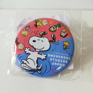 2023 ユニバーサルスタジオジャパン SNOOPY スヌーピー 非売品 缶バッジ 未開封品 グッズ