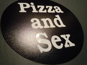 Ｐｉｚｚａ ａｎｄ Ｓｅｘ ステッカー　防水　ＤＥＵＳ