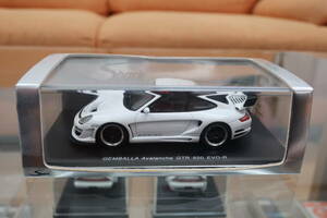 1/43　ゲンバラ　アバランシェ　GTR　650　EVO-R　ホワイト　GEMBALLA Avalanche　スパークモデル　Sparkmodel