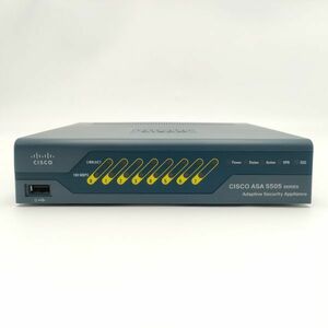 1円スタート～ ★AC付き/多機能ファイアウォール★ CISCO ASA5505 SERIES セキュリティアプライアンス (3942)