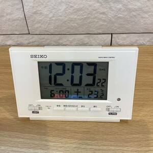 【5692】SEIKO セイコー 時計　SQ778W 置時計