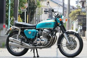 昭和45年/希少車/K0/CB750four/金型/エンジン載せ替え無し/マッチングナンバー/HM300/カクサン/フルノーマル/フルレストア/パウダーコート