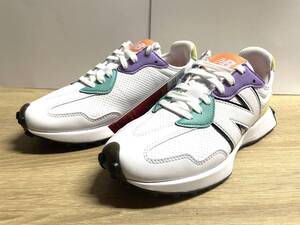 未使用 24.5cm D ニューバランス ゴルフシューズ WGS327MU ホワイト他 new balance