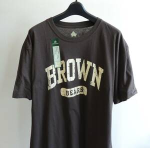 未使用 Ivysport カレッジ Ｔシャツ BROWN size XL