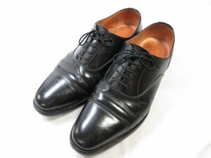 HH 【スコッチグレイン SCOTCH GRAIN】 2726 キャップトゥ レザー ドレスシューズ (メンズ) size25.5 ブラック ■15MZA5254■