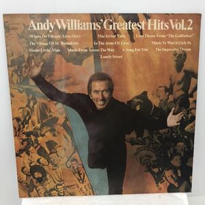 アンディ・ウィリアムス Greatest Hits 2 LPレコード