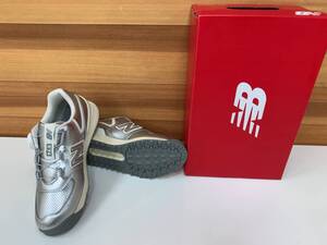 【未使用】NEW BALANCE ニューバランス WGBS996Z スパイクレス シルバー系 ダイヤル式 ゴルフシューズ 23.5cm レディース I241219