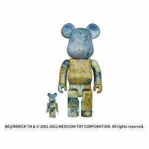 BE@RBRICK Van Gogh Country Road in Provence by Night 100％ & 400％ ベアブリック ヴァン ゴッホ 糸杉 ゴッホ展