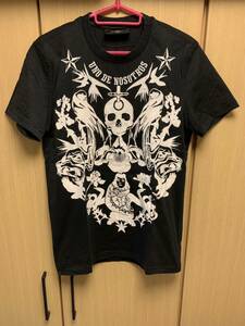 国内正規 限定 12SS GIVENCHY ジバンシー ジバンシィ スカルタトゥー エンブロイダリー 刺繍 Tシャツ カットソー XS 12S 7255 651