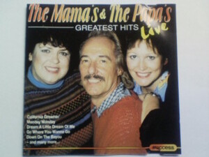 CD The Mamas & the Papas Greatest Hits Live ママス&パパス