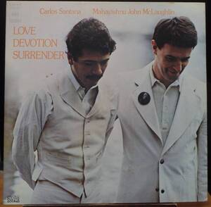 【CR360】CARLOS SANTANA,MAHAVISHUNU JOHN MCLAUGHLIN 「Love Devotion Surrender (魂の兄弟たち)」, 